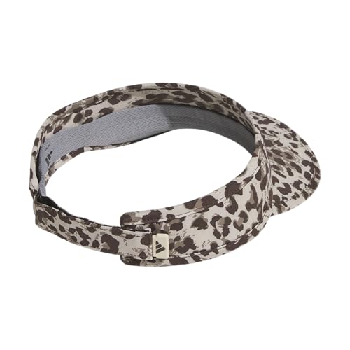 adidas Womens Superlite 3 Visor Casual - Black - color: Leopard Crystal Linen-dark Brown/Dark Brown/3