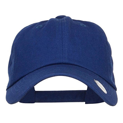 Nissi Unstructured Cotton Twill Washed Cap - color: Royal
