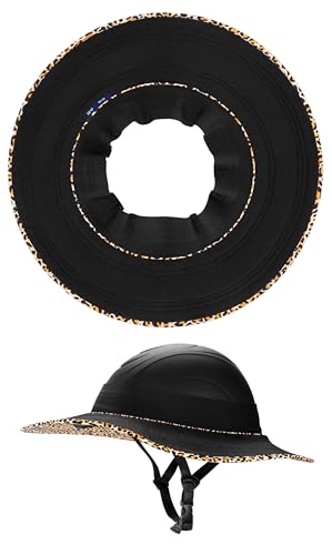 Tontron Helmet Visor |Hard Hat Sunshade with Detachable Neck Flap - color: Big Cat
