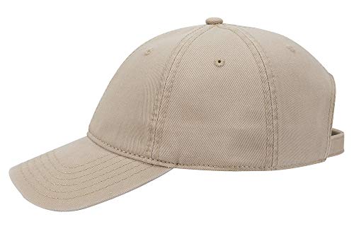OTTO 6 Panel Low Profile Garment Washed Superior Cotton Twill - color: Khaki