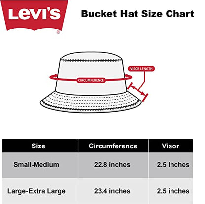Levi's Men's Classic Lightweight Bucket Hat - color: Camo/Black