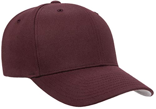 Flexfit Men's Wool Blend Athletic Hat - color: Maroon, size: Large-X-Large