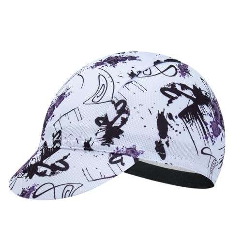 Cycling Cap for Man and Woman Cycling Hat Under Helmet-Polyester Breathable Sweat Absorbent - color: Aplan-24