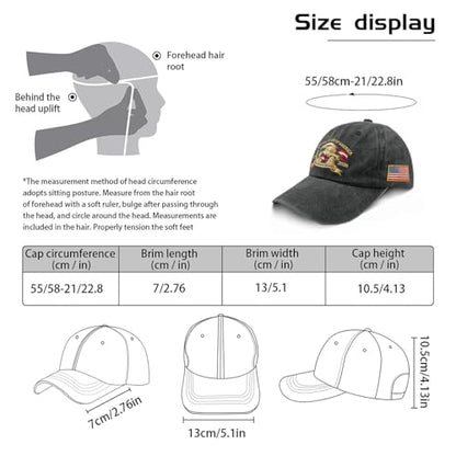 U.S. 250th Anniversary 250 Years Fo Freedoms 1776-2026 Hats for Men Womens - color: Allblack2