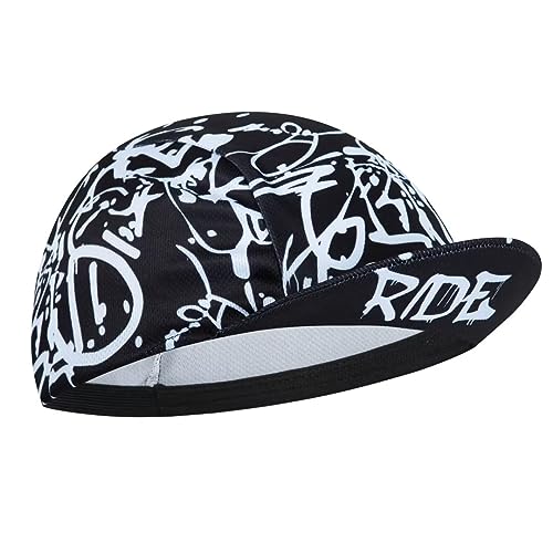 Funny Cycling Cap - Men and Women Cycling Hat-Under Helmet Bike Cap One Size - color: Aa7