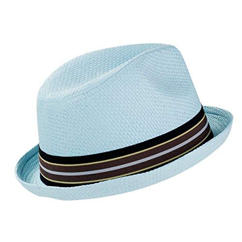 Peter Grimm Depp Fedora Hat - color: Blue, size: Small