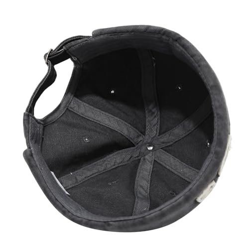 Quanhaigou Brimless Sailor Cap,Adjustable Rolled Cuff Skull Beanie Hats for Men Women - color: 91 Grey