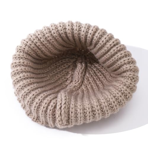 Beanie Men Knit Skull Cap Warm Stocking Hats Women Winter Snow Ski Hats Cuffed Plaid Hat Toboggan Hat - color: Mg-zzm2572-khaki