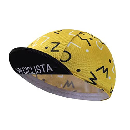 Man's Cycling Cap - Polyester Road Cycling Hat-Under Helmet - Cycling Helmet Liner Breathable&Sweat Uptake - color: G10