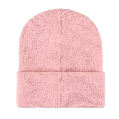 Levi's Mens All-Season Hero Beanie Soft Knit Cuffed Winter Hat, Warm & Comfortable Everyday Style - color: Dusty Pink