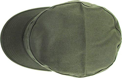 KBETHOS Cadet Army Cap Basic Everyday Military Style Hat (Now with STASH Pocket Version Available) - color: Olive Daily Cadet, size: Medium