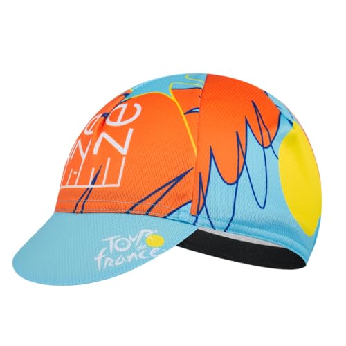 Cycling Cap with Sun Visor, Lightweight Polyester Bike Hat for Men & Women - color: Ck28
