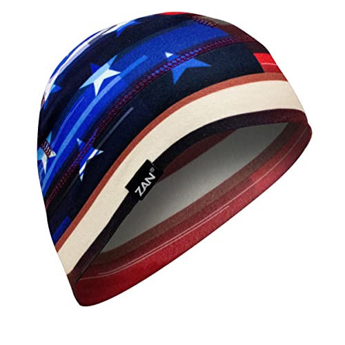 Zanheadgear® Helmet Liner Beanie SportFlex® Series - color: Distressed Flag
