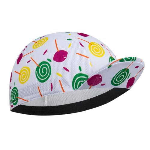 Cycling Cap with Sun Visor, Lightweight Polyester Bike Hat for Men & Women - color: Ck11