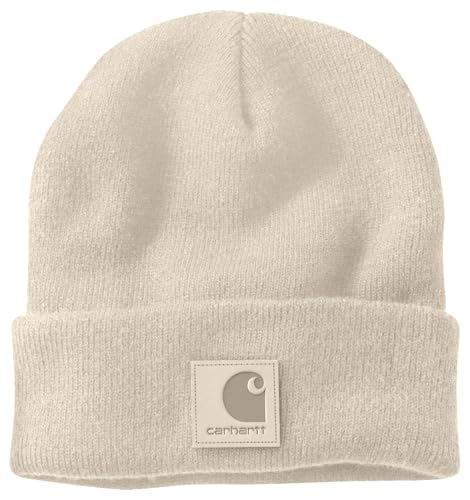 Carhartt Men's Tonal Patch Beanie - color: Oat Milk