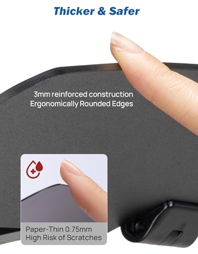 JOYTUTUS Sun Visor Extender for Cars, Opaque Sun Visor Extender Universal Sun Blocker UV400, Adjustable Visor Extension for Car Visor,Double-Clip,Anti Glare Stray Light - size: Standard Opaque