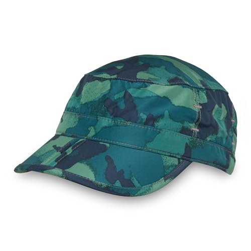 Sunday Afternoons Sun Tripper Cap, UPF 50+ Unisex Cadet Cap - color: Wetlands Camo, size: Large