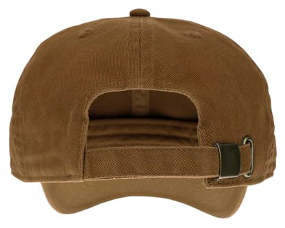 Gelante Baseball Cap Dad Hat 100% Cotton Polo Style Plain Blank Adjustable Size. - color: Copper