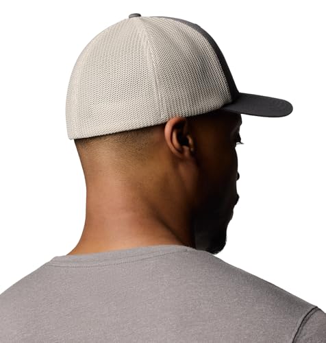 Columbia Men's Colm Mesh Ball Cap - color: City Grey/Dark Stone, size: XX-Large