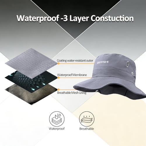 Wide-Brimmed Sun Hat,Fishing Hat,for Beach Fishing, Hiking,Camping,with Cooling Silk Mask to Block Mosquitoes(Hat + Mask) - color: Black