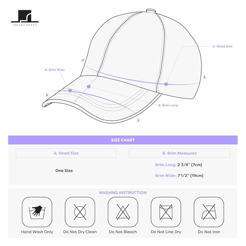 The Hat Depot 100% Cotton Pigment Dyed Low Profile Dad Hat Six Panel Cap - color: 2. Khaki/Black
