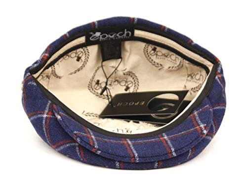 EPOCH Men's Contemporary Winter Wool Newsboy Ivy Hat - color: Iv5007navy, size: Large-X-Large