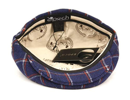 EPOCH Men's Contemporary Winter Wool Newsboy Ivy Hat - color: Iv5007navy, size: Large-X-Large