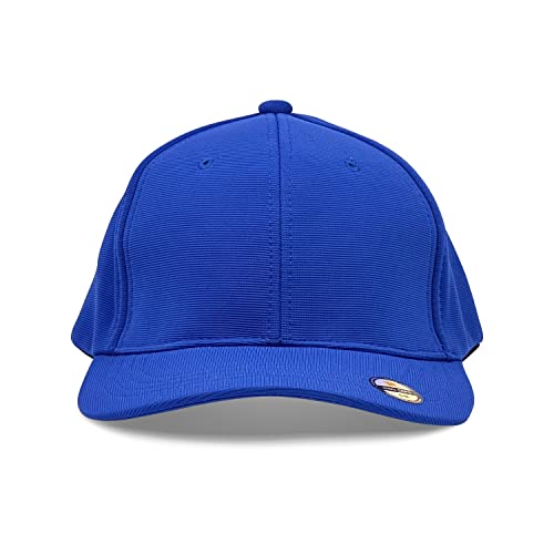 [2 Pack] Hybrid Stretch-Fitted Trucker Cap, Baseball Cap with Air Mesh - color: 2pk Blue, size: Large-X-Large
