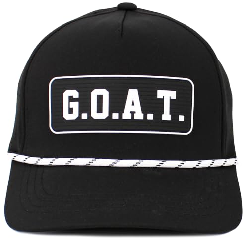 KBETHOS Daddy Dad Hat Pineapple Vacation Baseball Cap Vintage Distressed Classic Polo Style Adjustable - color: Black Goat Rope Ballcap