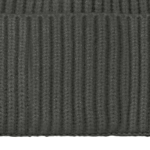 DALIX Knit Watch Cap Beanie Men Women Winter Cuffed Fisherman Hat Cold Weather Stretch Fit Soft Acrylic - color: Asphalt Gray