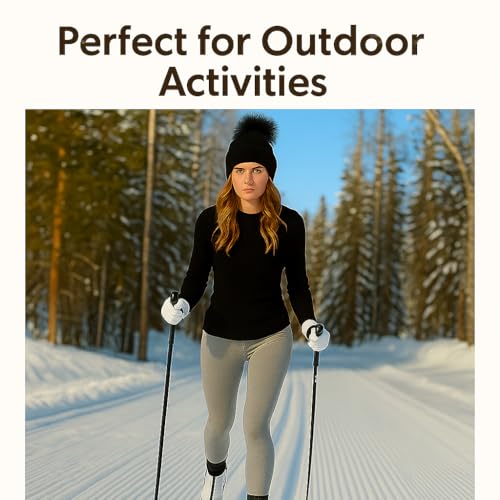 Polar Extreme Women's Knit Beanie and Skull Cap, Warm Winter Hat, One Size Fits Most - color: Cream