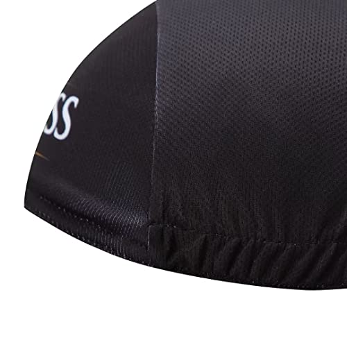 Beer Cycling Cap - Retro Cycling Hat-Under Helmet - Cycling Helmet Liner Breathable&Sweat Uptake - color: Beee