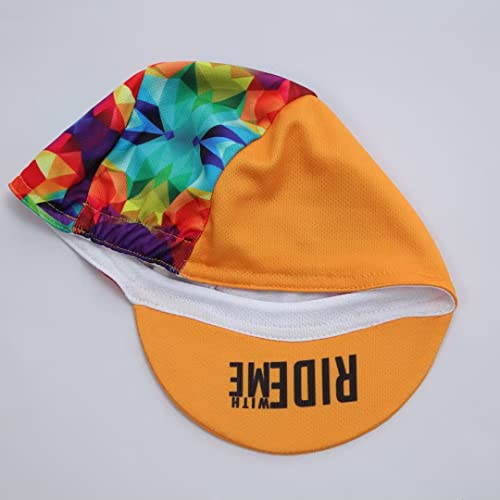 Man's Cycling Cap - Polyester Road Cycling Hat-Under Helmet - Cycling Helmet Liner Breathable&Sweat Uptake - color: Da24