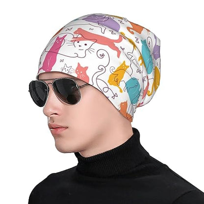 Slouchy Beanie Hat for Men Women - color: 3