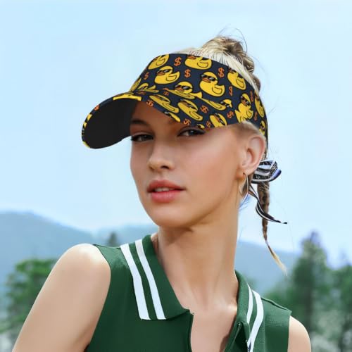 Leopard Print Sunscreen Visor Cap Adjustable Empty Top Outdoor Sports Hat - color: 2