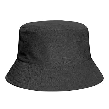 Lavender Floral Print Reversible Wide Brim Bucket Hat for Women