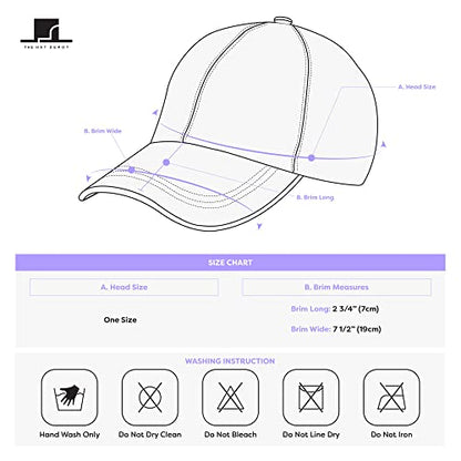 The Hat Depot 100% Cotton Pigment Dyed Low Profile Dad Hat Six Panel Cap - color: 2. Black/Putty