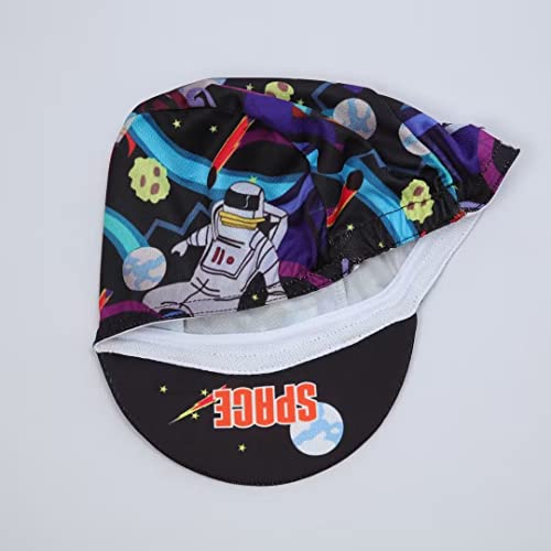 Funny Cycling Cap - Polyester Cartoon Cycling Hat-Under Helmet - Cycling Helmet Liner Breathable&Sweat Uptake - color: Ddd
