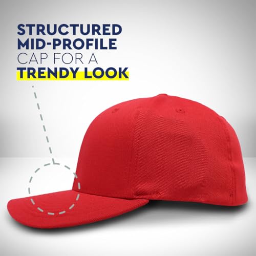 Custom Flexfit Cap for Men & Women Embroidered Skeleton Finger Skull Hand Flexfit Hats Baseball Caps - color: Dark Navy Personalized Text Here, size: Small-Medium