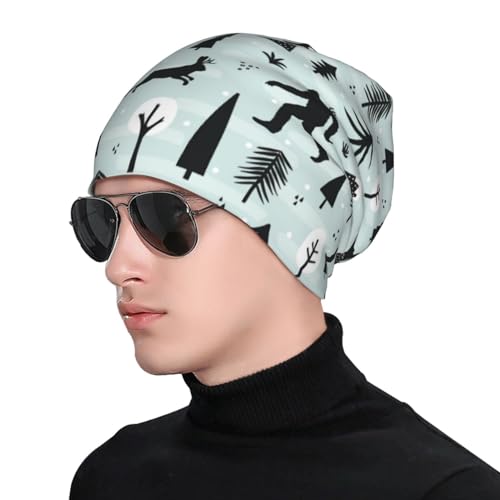 Sigouyinei Soft Knit Beanie Hat Lightweight Winter Hat for Women - color: Black38