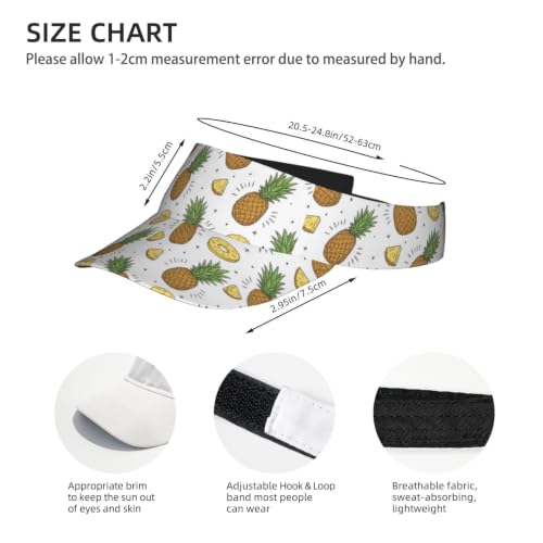 Leopard Print Sunscreen Visor Cap Adjustable Empty Top Outdoor Sports Hat - color: 15