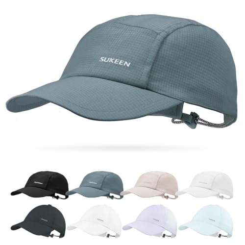 Sukeen Lightweight Running Hat for Women Sports Baseball Cap Unstructured - color: Grayish Blue