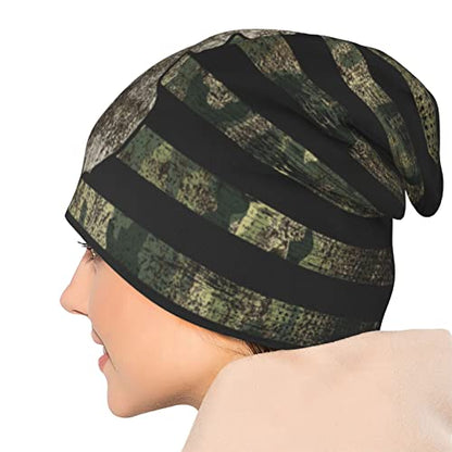 Sigouyinei Soft Knit Beanie Hat Lightweight Winter Hat for Women - color: Black22