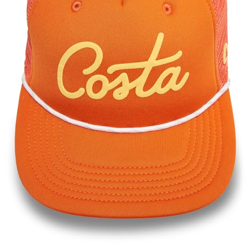 Costa Del Mar Men's New Foam Front Trucker Hat - color: Orange