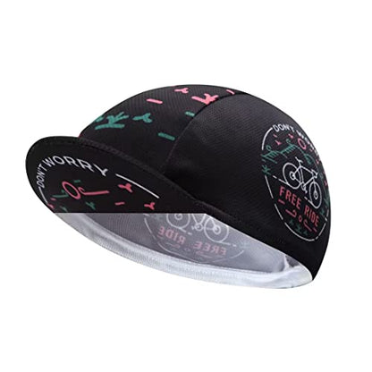 Cycling Cap - Polyester Road Cycling Hat-Under Helmet - Cycling Helmet Liner Breathable&Sweat Uptake - color: Ccm