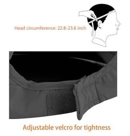 Sun Hats for Women Wide Brim Sun Hat UV Protection Caps Floppy Beach Packable Visor - color: Khaki