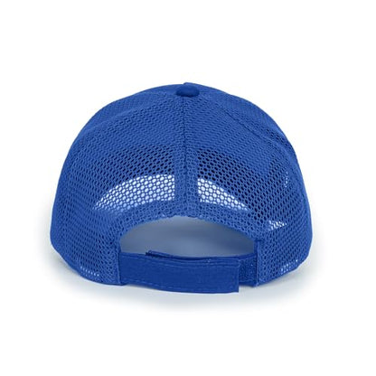 Edoneery Kids Baseball Hat, Adjustable Cotton Cap - color: Mesh-dark Blue, style: 3-8 Years