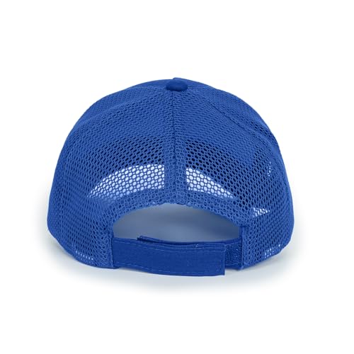 Edoneery Kids Baseball Hat, Adjustable Cotton Cap - color: Mesh-dark Blue, style: 3-8 Years
