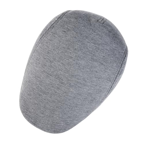 VOBOOM Men's Cotton Flat Ivy Gatsby Newsboy Driving Hat Cap - color: Dark Grey
