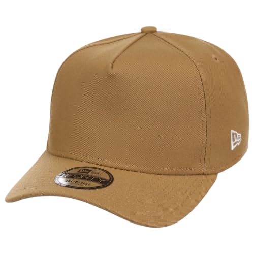 New Era 9FORTY A-Frame Snapback – Blank Custom Cap with Performance Fit from the Icon of Sports and Streetwear Culture - color: Khaki